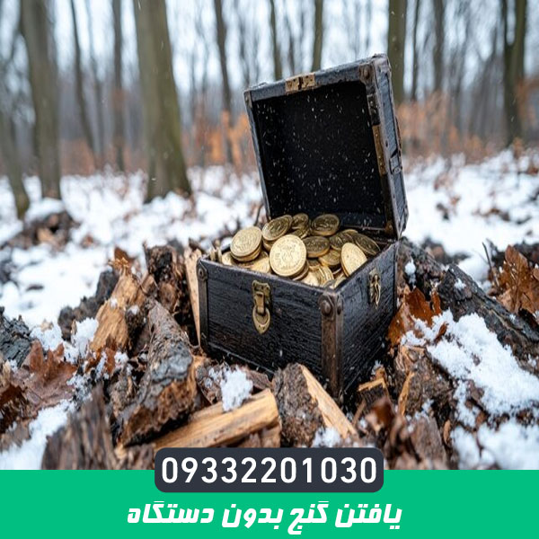 یافتن گنج بدون دستگاه